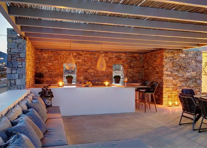 Lägenhetshotell Golden Bay Luxury And Chrisi Akti (Paros)