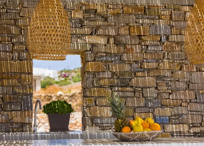 Lägenhetshotell Golden Bay Luxury And Chrisi Akti (Paros)