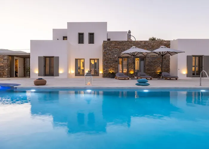 Lägenhetshotell Golden Bay Luxury And Chrisi Akti (Paros)